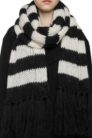 Scarf with a striped motif, zdjęcie 2 Scarf with a striped motif od Saint Laurent